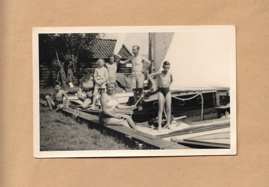 jachthaven Terhorne  1956  friesland, Verzenden, 1940 tot 1960, Friesland