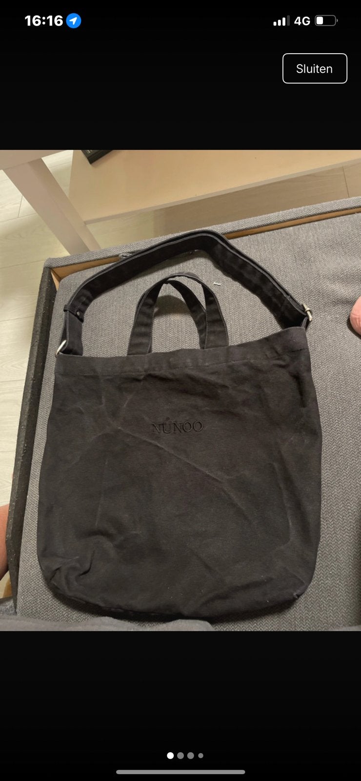 Nunoo tas, Ophalen of Verzenden, 15 inch, Zo goed als nieuw, Rugzak