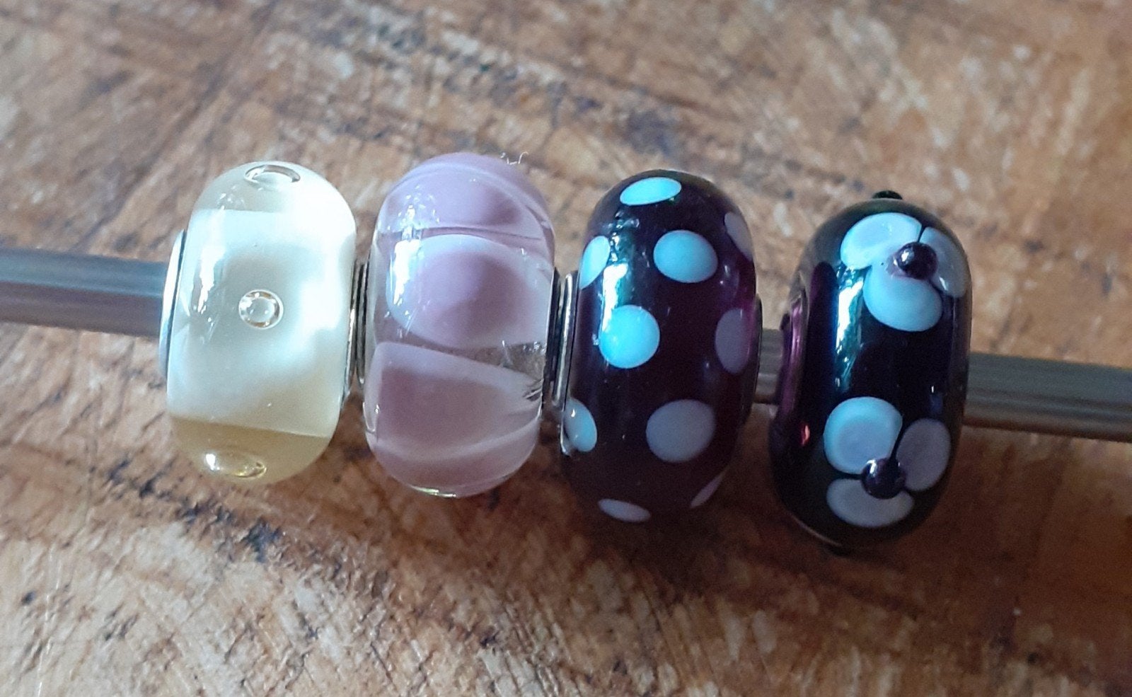 Trollbeads divers, Sieraden, Tassen en Uiterlijk, Bedels, Gebruikt, Glas of Kristal, Ophalen of Verzenden, Trollbeads