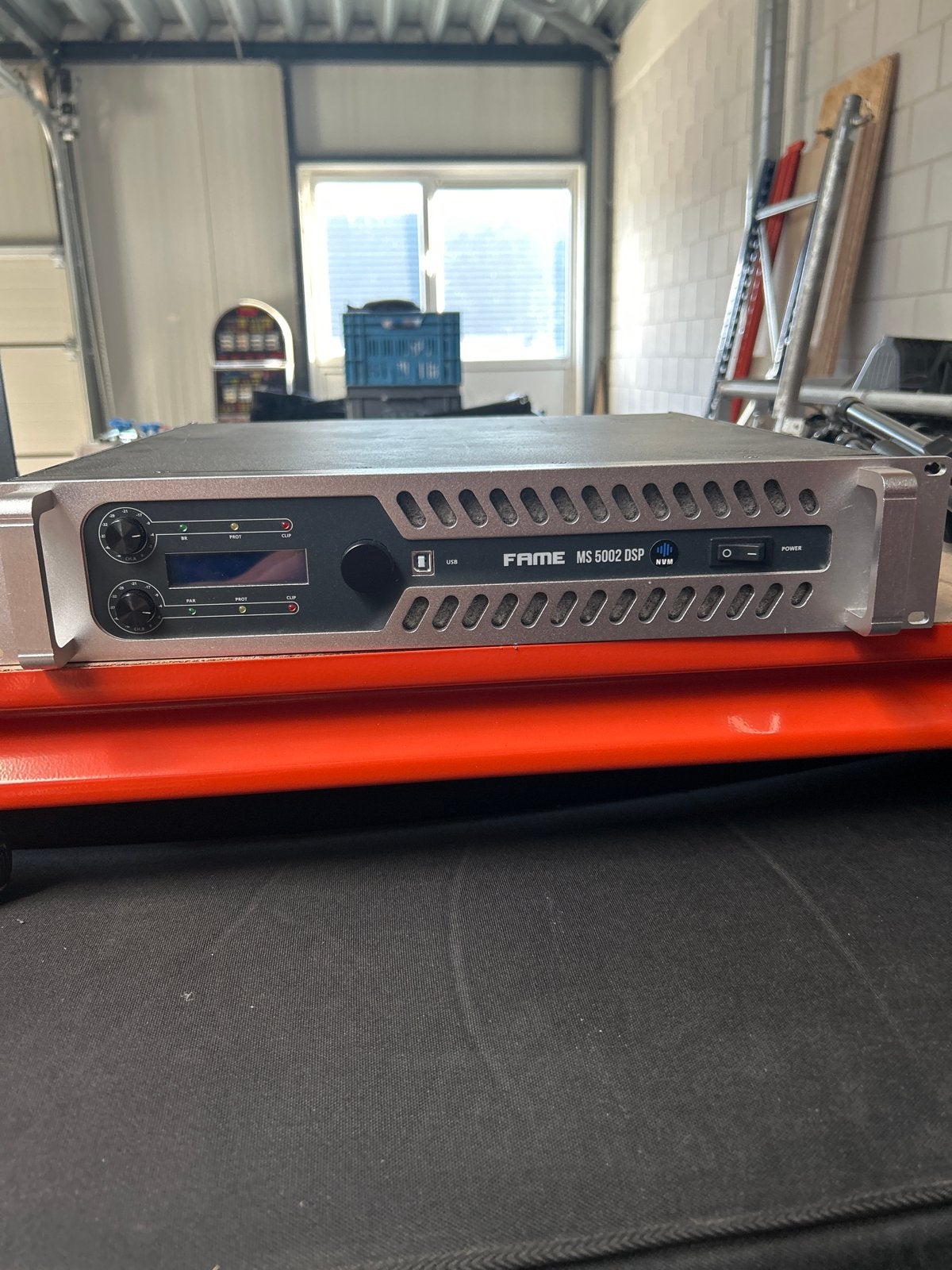 Fame MS 5002 DSP Versterker - Zo goed als nieuw, Overige systemen, Zo goed als nieuw, 120 watt of meer, Ophalen