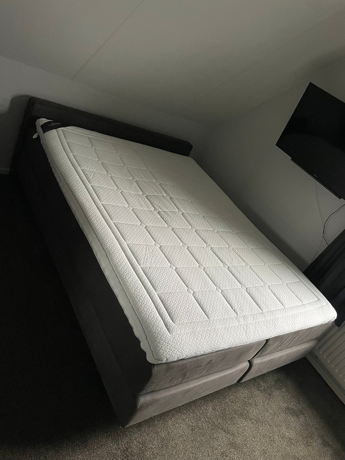 Caresse Boxspring 6060 – 160x210 cm, Ophalen, 210 cm, Tweepersoons, Zo goed als nieuw