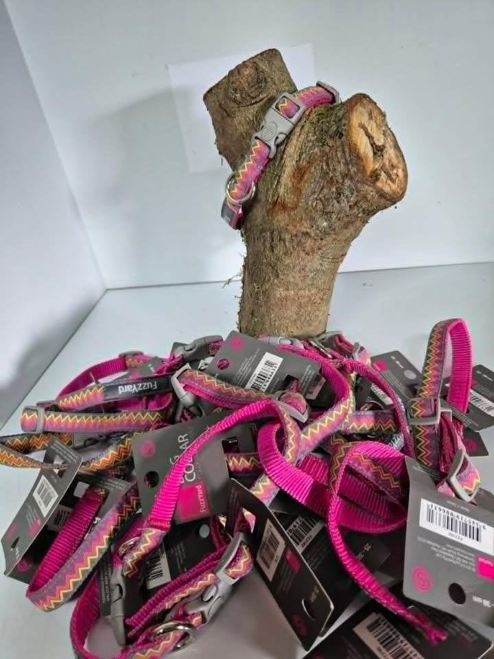 Nieuwe fuzzyard hondenhalsbanden halsbanden hond S roze 20, Ophalen of Verzenden, Nieuw