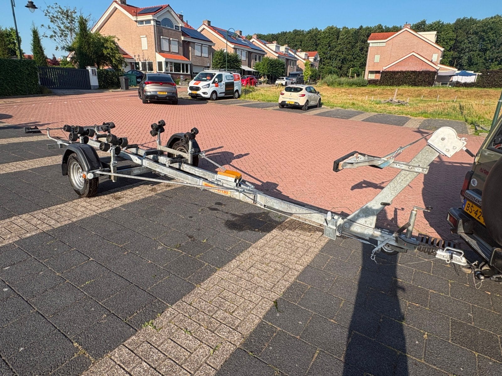 Atlas kantel bootrailer, Watersport en Boten, Boottrailers, Ophalen, Zo goed als nieuw