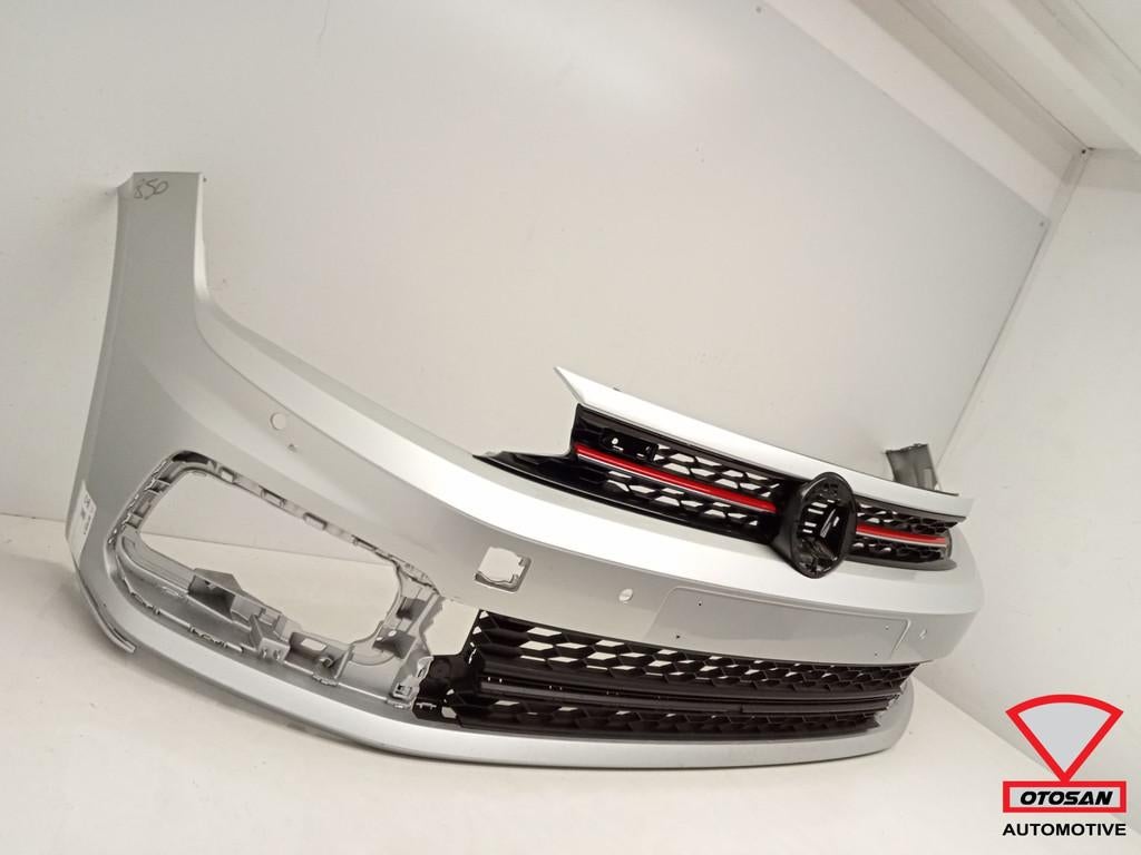 Vw polo 2g 17-21 GTi voorbumper + gril origineel, Gebruikt, Volkswagen, Volkswagen AG, Bumper