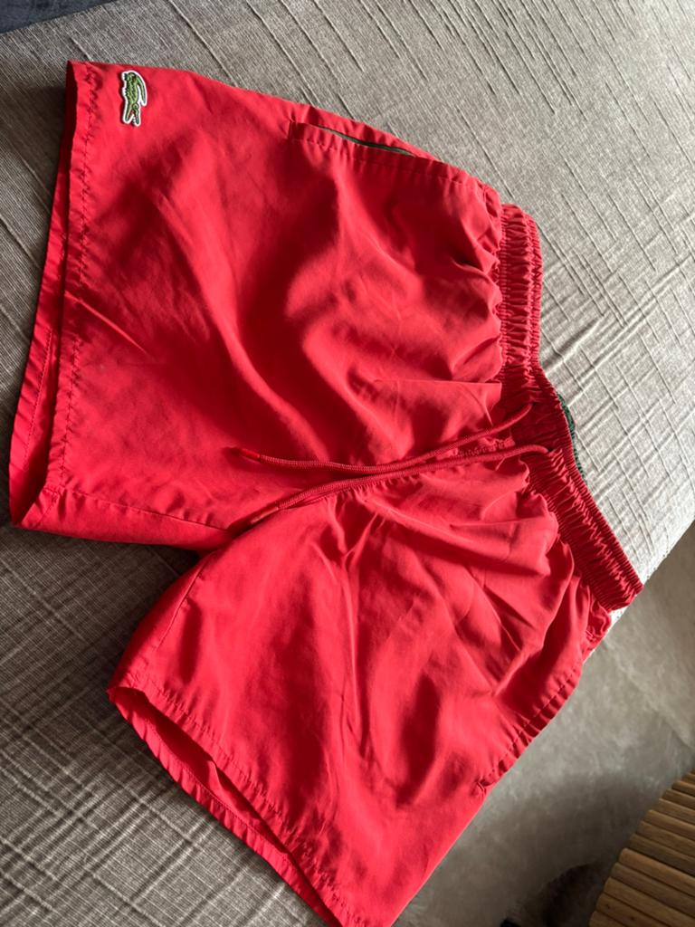 Lacoste zwembroek maat m, Ophalen, Blauw