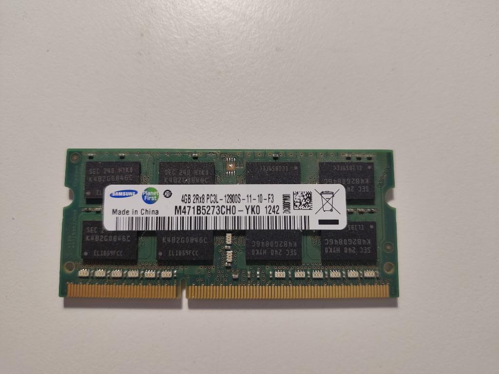 samsung - 4GB 2Rx8 PC3L 1200S, Computers en Software, RAM geheugen, Ophalen of Verzenden, Zo goed als nieuw, DDR3, Laptop