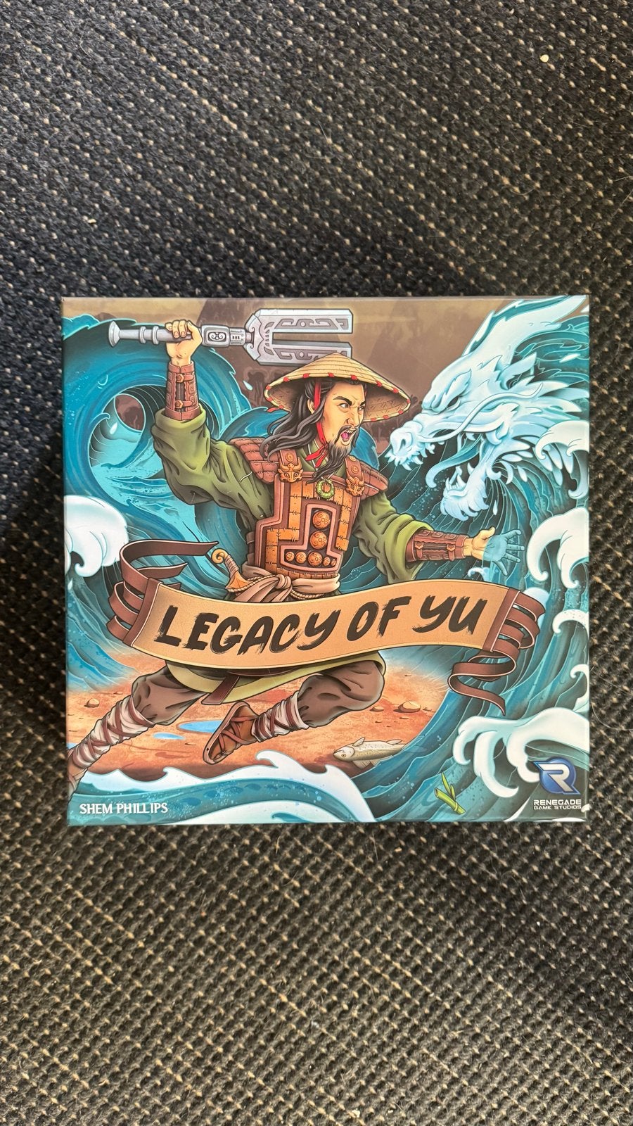 Legacy of Yu - Solo bordspel van Shem Phillips, Een of twee spelers, Ophalen of Verzenden, Zo goed als nieuw