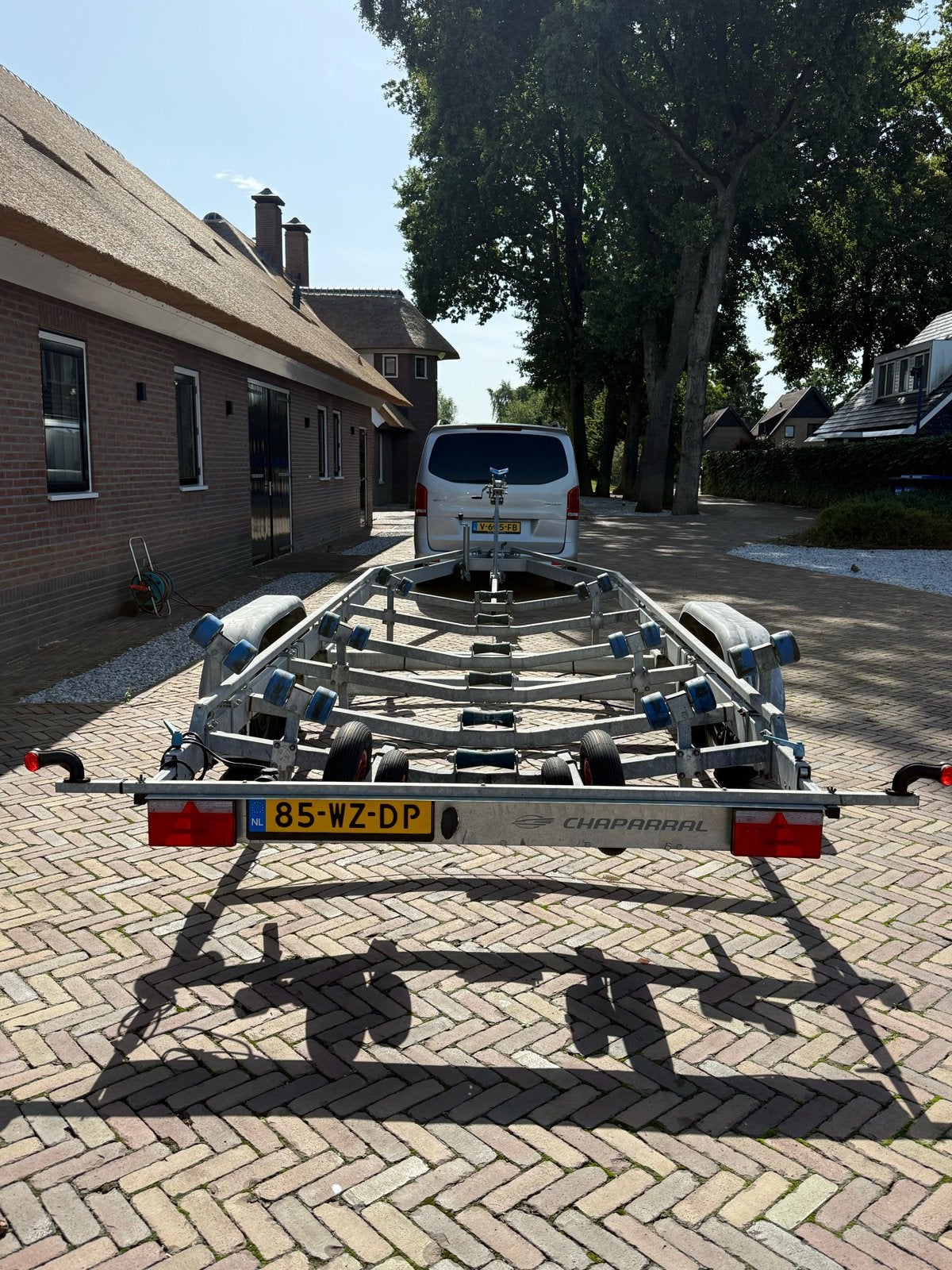 Vlemmix boottrailer met groot onderhoud en nieuwe onderdelen, Ophalen, 9 meter of meer, Overige typen, Zo goed als nieuw