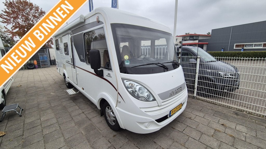 Hymer Exsis-I 698 EX, Caravans en Kamperen, Campers, Integraal, Ringverwarming, Fiat, Fietsendrager
