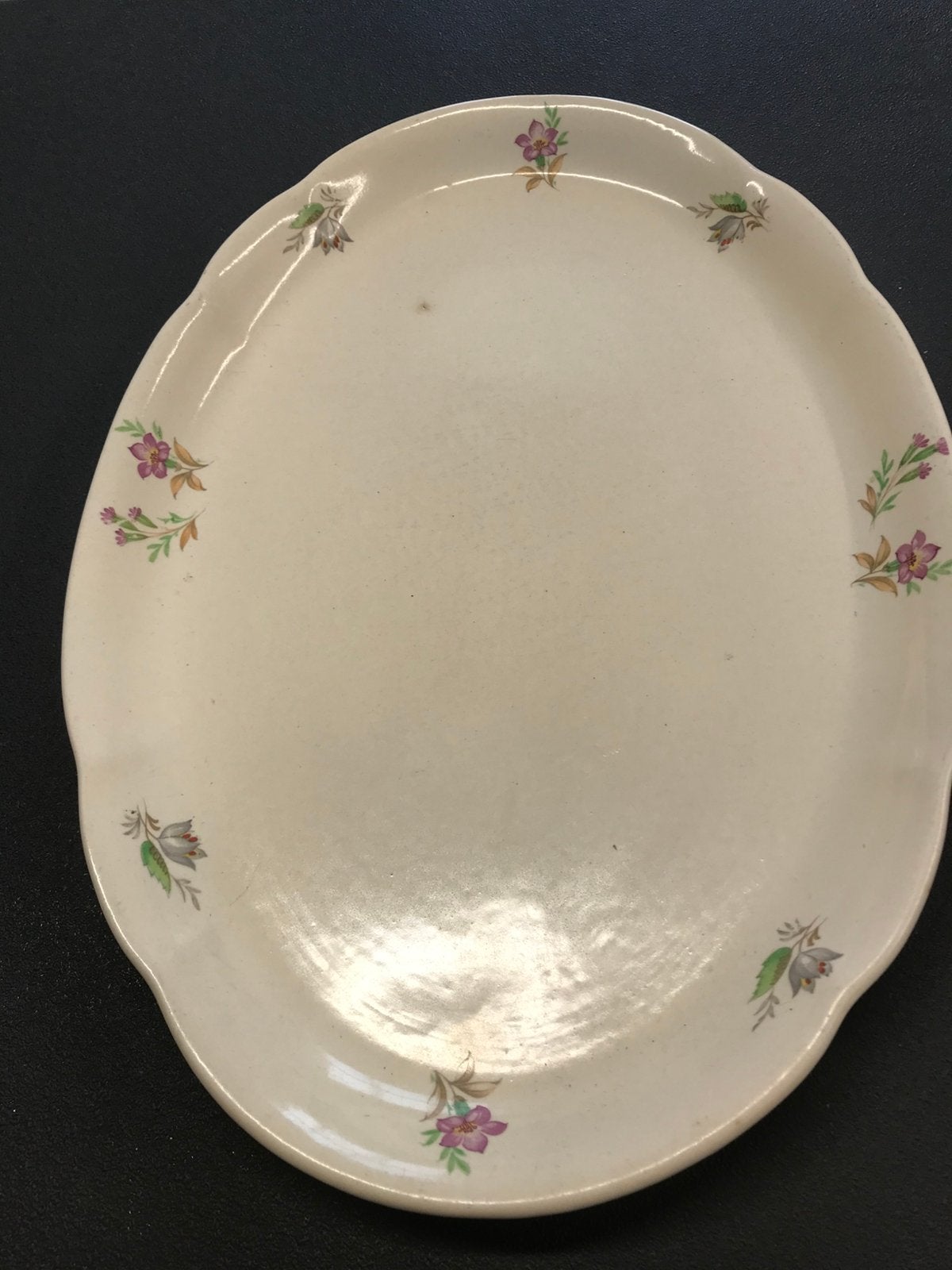Plateelbakkerij Zuid Holland Gouda vleesschaal, Antiek en Kunst, Ophalen of Verzenden