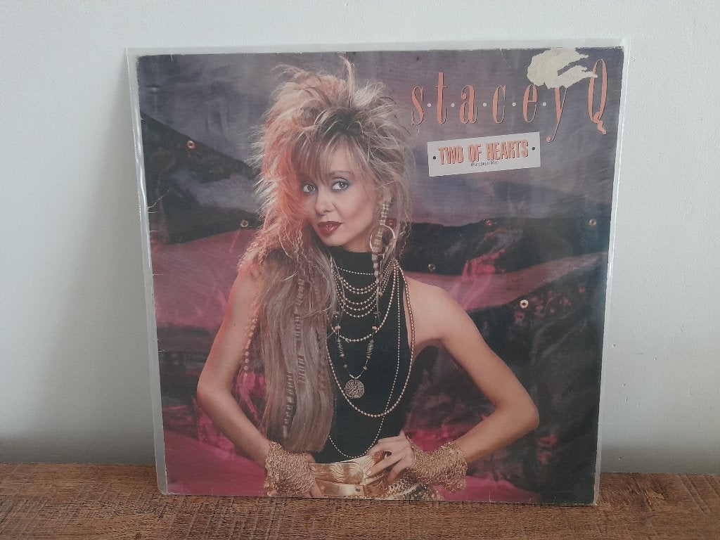 Stacey Q - Two of Hearts (Vinyl maxi Single), Gebruikt, Ophalen of Verzenden, Dance en House, 12 inch