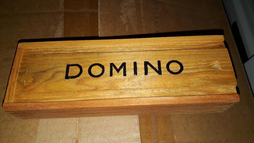 Domino spel hout - NIEUW - per stuk of partij, Ophalen of Verzenden, Nieuw