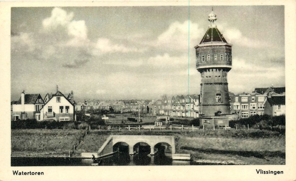 378-300-023 Vlissingen  Watertoren, Verzenden, Voor 1920, Zeeland