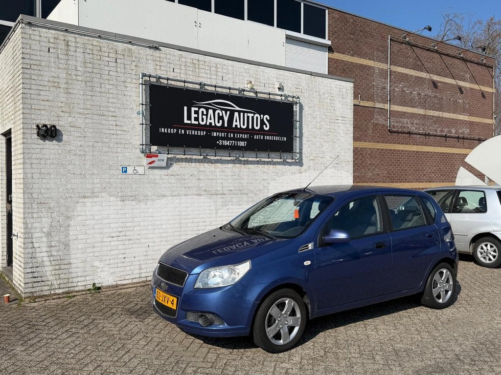 Chevrolet Aveo 1.2 16V LS - APK 03/2027 - AIRCO - RIJDT EN S, Voorwielaandrijving, Stof, 4 cilinders, Metallic lak