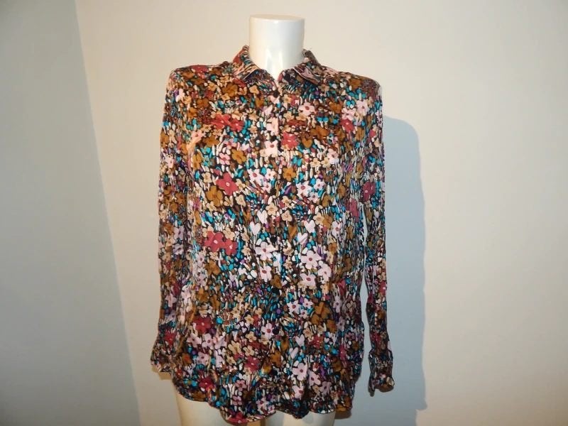 Fabienne Chapot blouse bloemen print kleuren mt 40