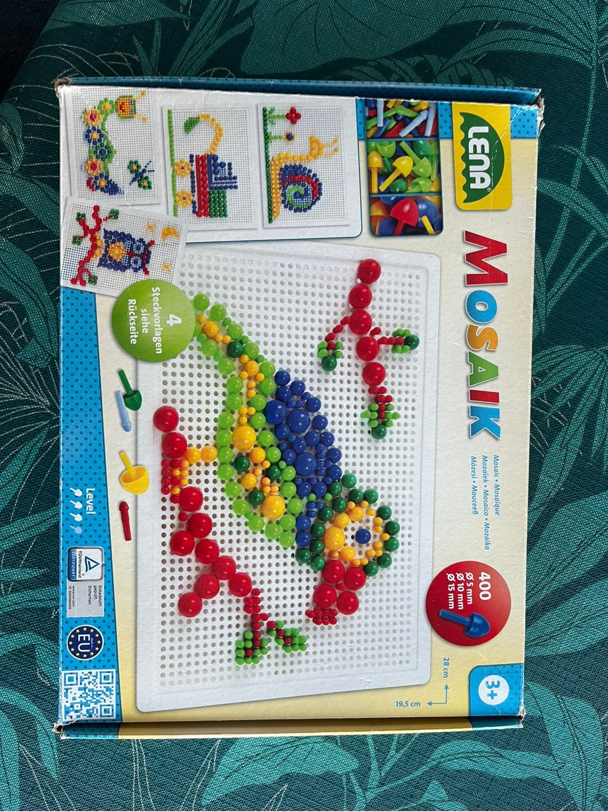 Mosaik/ pinnetjes, Ophalen of Verzenden, Zo goed als nieuw