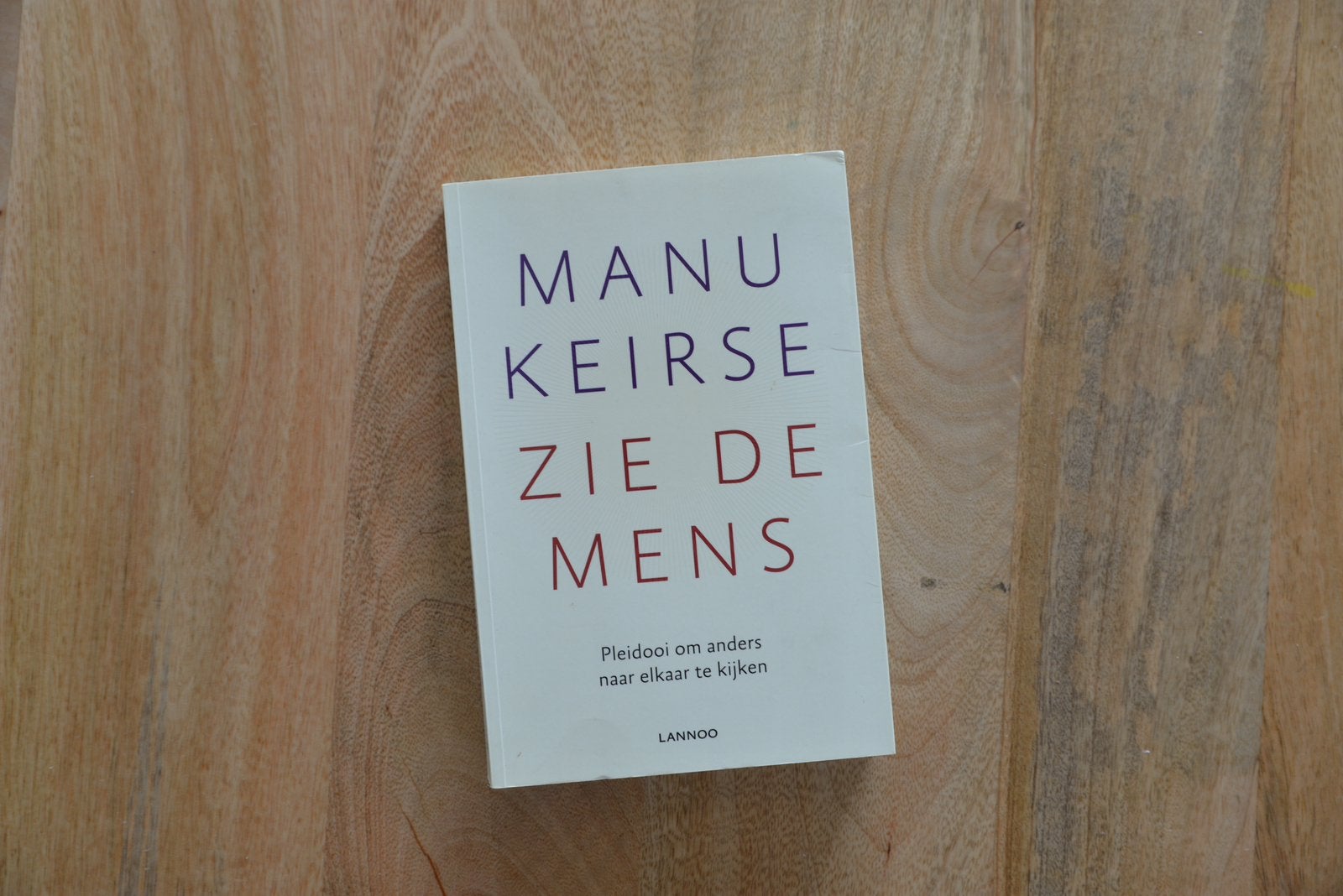 Zie de mens Manu Keirse, Boeken, Ophalen, Zo goed als nieuw