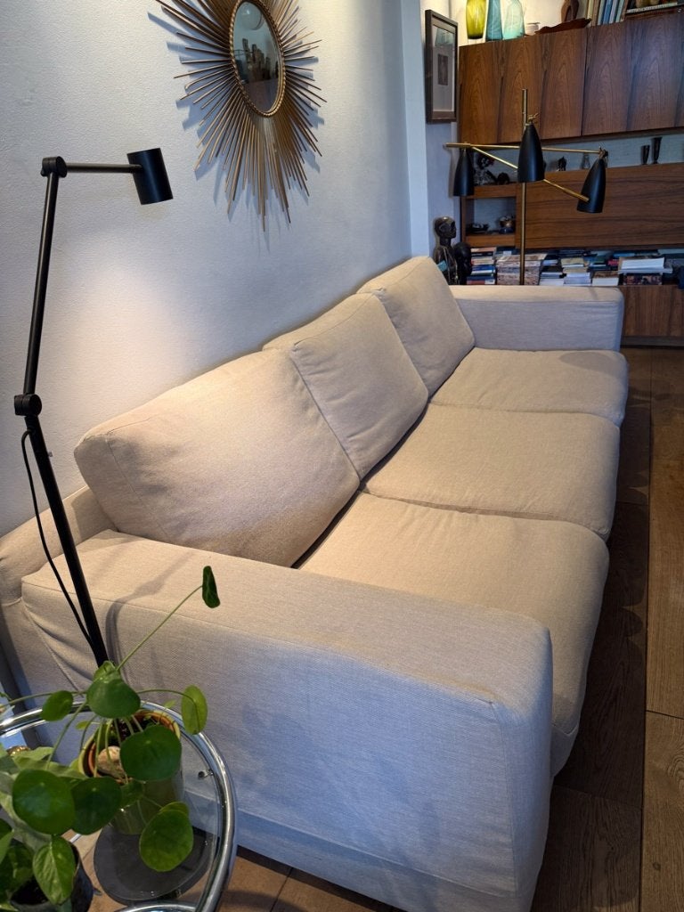 B&B Italia Maxalto Imprimatur grote lounge bank, Ophalen, 250 tot 300 cm, Gebruikt, Design modern strak