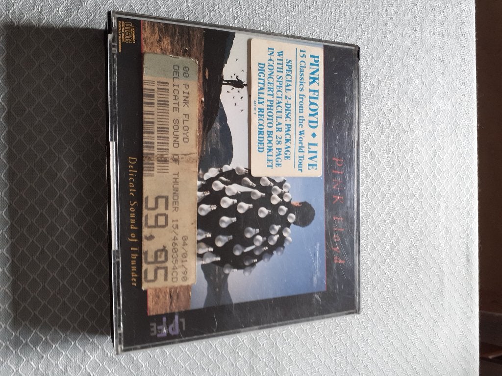 PINK FLOYD - LIVE , DELICATE SOUND OF THUNDER, Cd's en Dvd's, Cd's | Rock, Ophalen of Verzenden, Gebruikt, Progressive