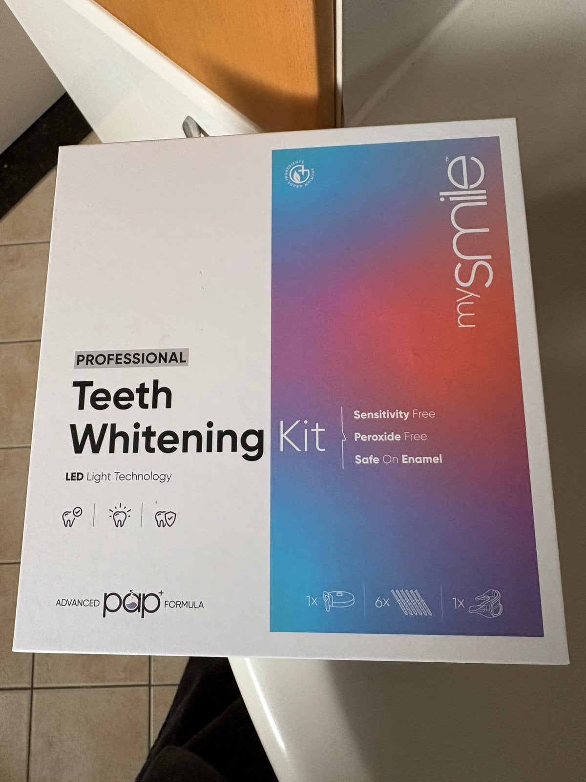 Whitening kit MySmile, Ophalen, Nieuw
