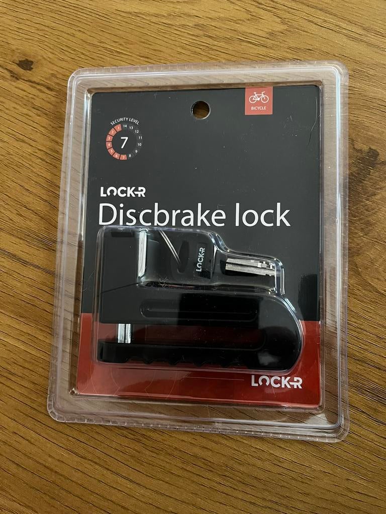 Lock-R remschijf slot, Ophalen of Verzenden, Nieuw, Kettingslot