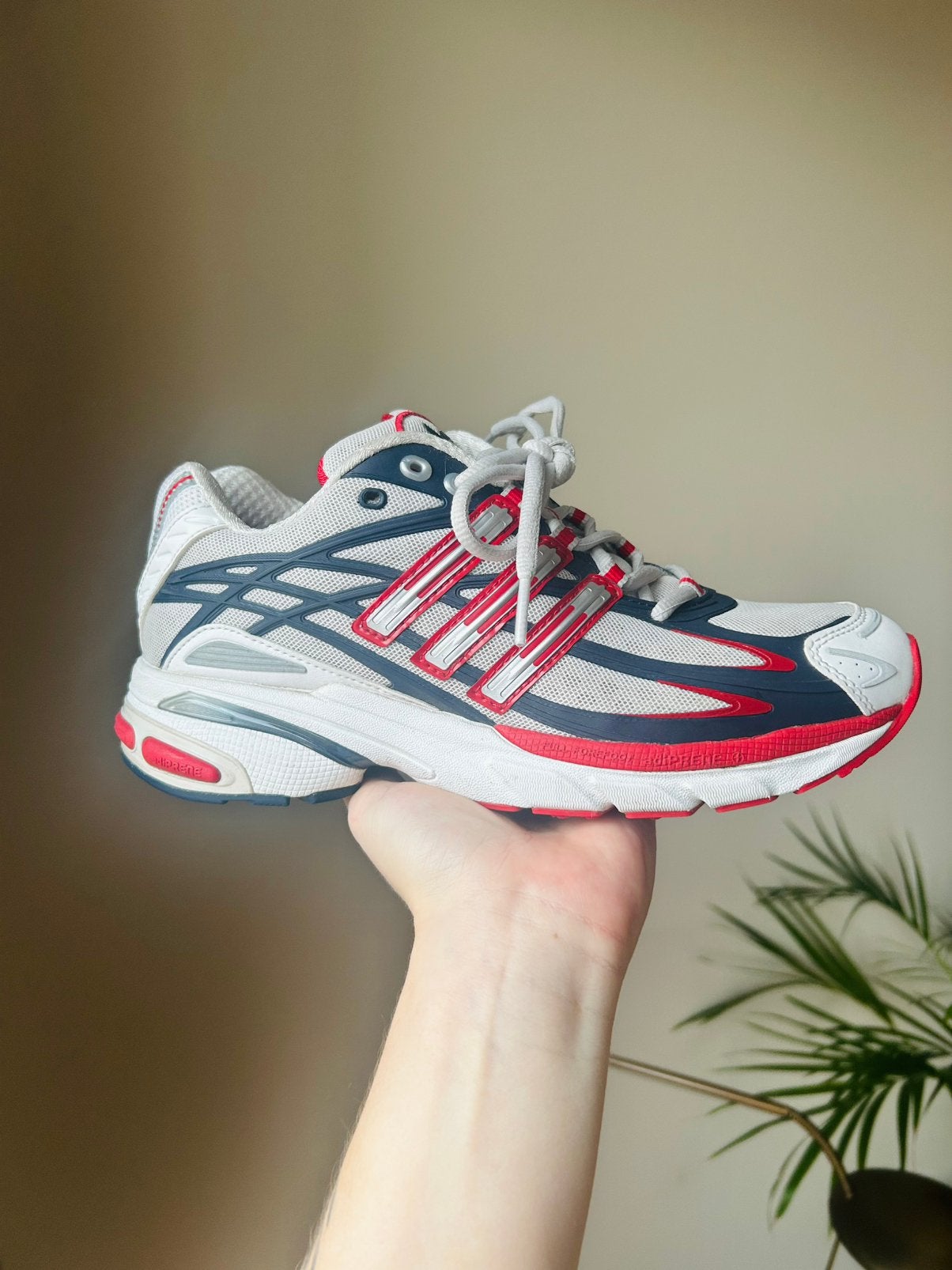 Adidas Adistar Cushion 3 sneakers, Verzenden, Wit, Sneakers of Gympen, Zo goed als nieuw