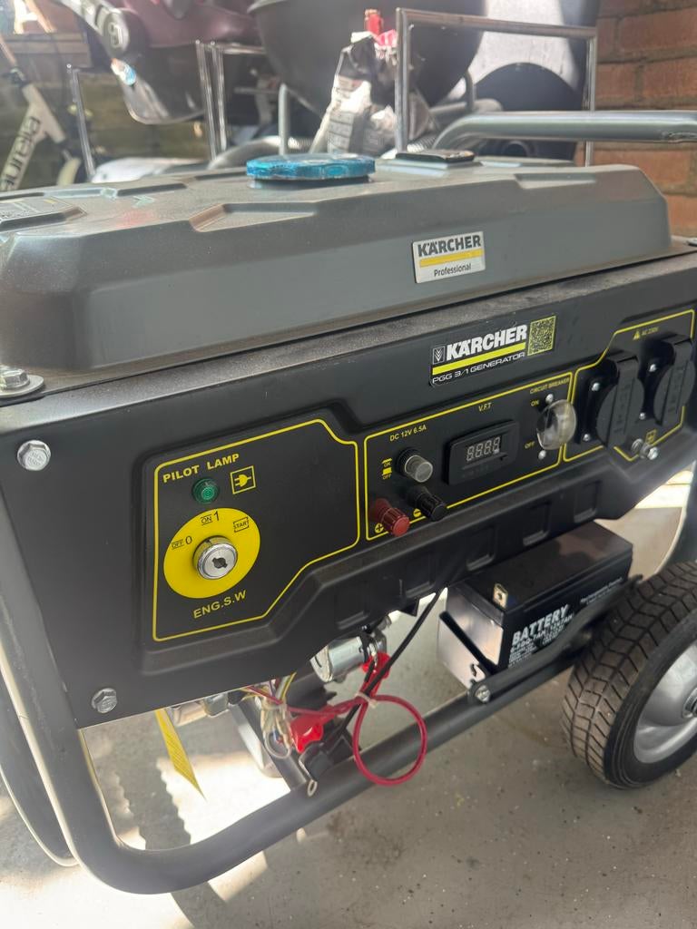 Kärcher PGG 3/1 Generator – Nieuw (nooit gebruikt), Ophalen of Verzenden, Zo goed als nieuw, Elektrisch