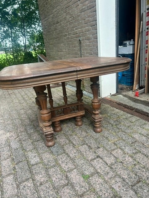 Antieke Franse eettafel, Antiek en Kunst, Antiek | Meubels | Tafels, Ophalen