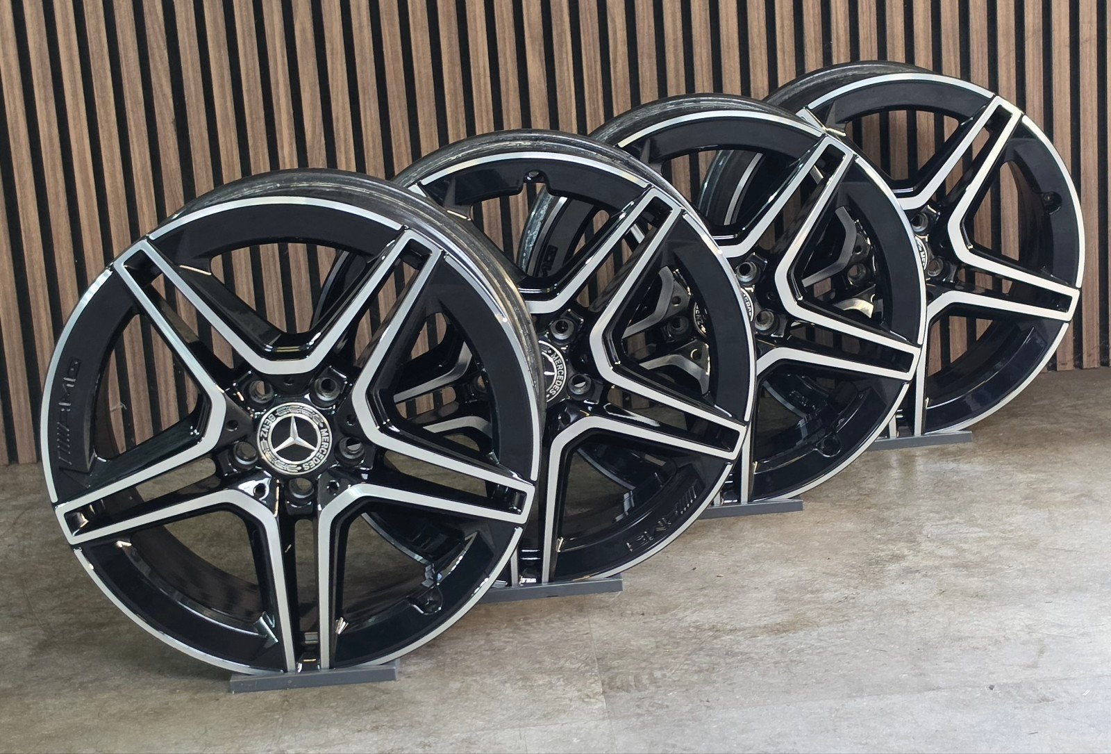 ZGAN 18" Orig Mercedes A B C CLA E Vito AMG Velgen 5x112, Auto-onderdelen, Banden en Velgen, 18 inch, Velg(en), Mercedes, Personenwagen