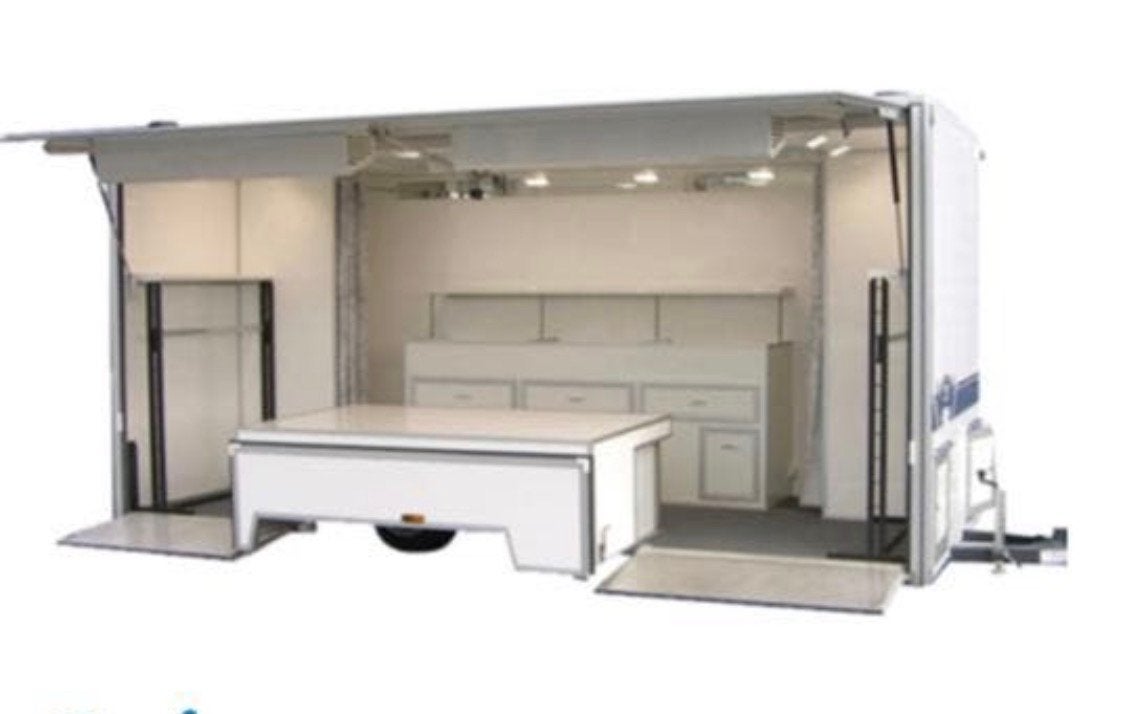 Marktkoopwagen, marktwagen, verkoopwagen, bar, foodtruck, Ophalen