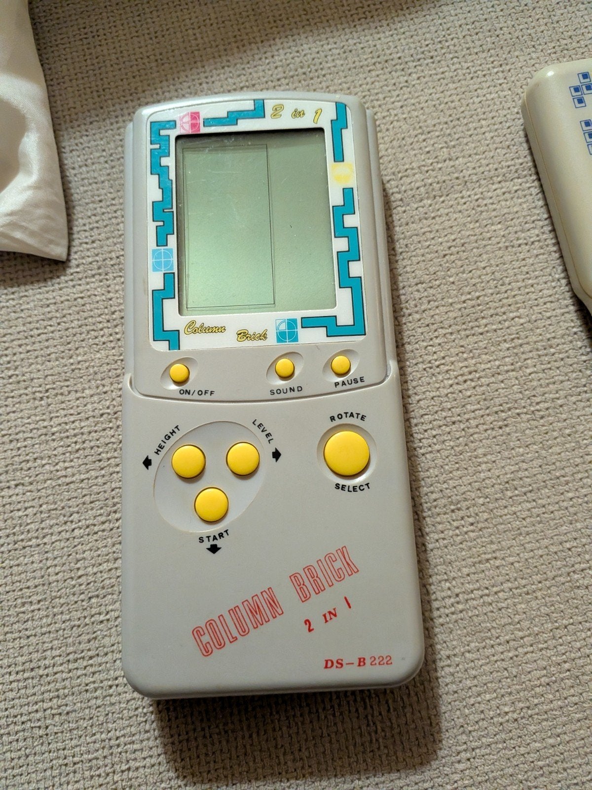 Vintage Column Brick 2 in 1 Handheld Game (DS-B 222), Ophalen of Verzenden