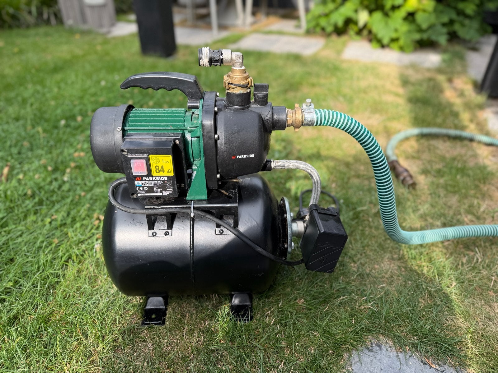 Parkside waterpomp PHWW 1000 A1 - Tuinbesproeiing, Tuin en Terras, Waterpompen, Ophalen of Verzenden, Gebruikt, Elektrisch, Besproeiingspomp