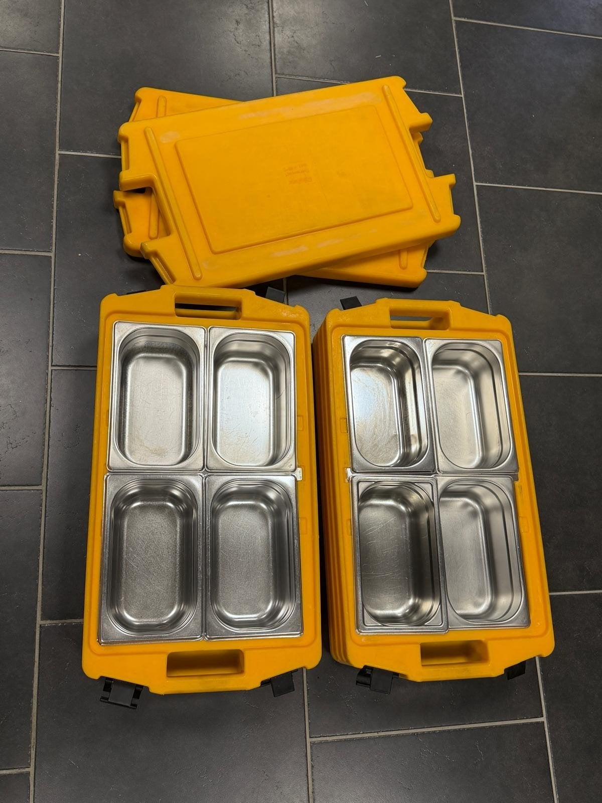 2x Rieber thermoboxen max 80 graden, Ophalen, Overige merken, Overige typen, Gebruikt