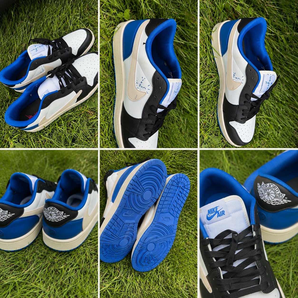 Travis Scott Jordan 1 Low Reverse - Maat 45, Kleding | Heren, Schoenen, Blauw, Nieuw, Ophalen of Verzenden, Sneakers of Gympen