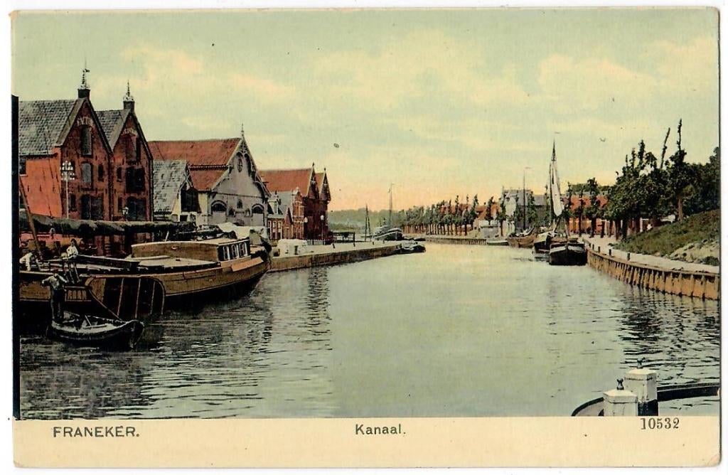 Franeker - Kanaal, Verzenden, Voor 1920, Ongelopen, Friesland