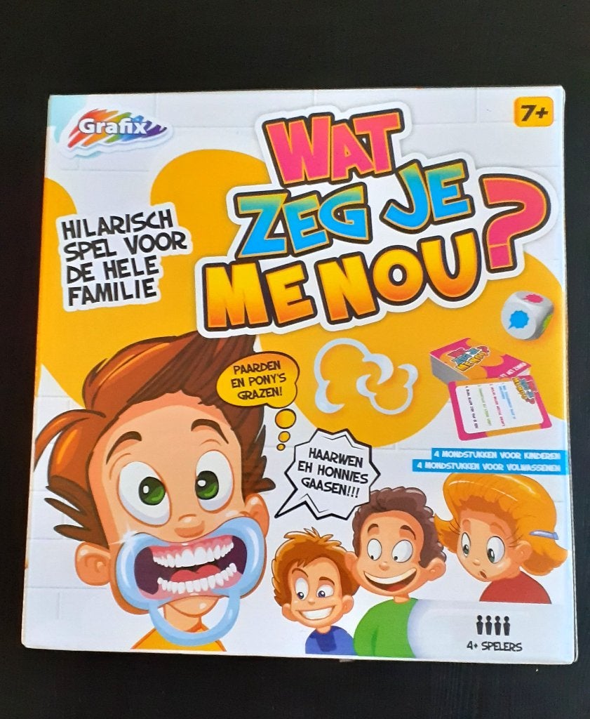 Spel Wat Zeg je me nou, Ophalen of Verzenden, Zo goed als nieuw