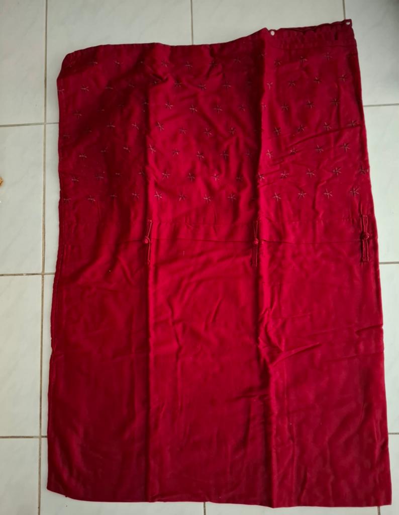 Dekbedhoes 140x200 d.rood 2st, Huis en Inrichting, Slaapkamer | Beddengoed, Ophalen of Verzenden, Zo goed als nieuw, Eenpersoons