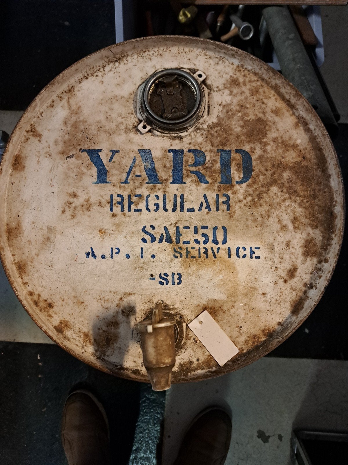 SAE 50 + diverse, Ophalen, Gebruikt