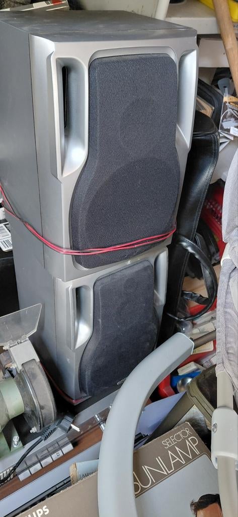 Aiwa speakers - Gebruikt, Audio, Tv en Foto, Luidsprekers, Overige merken, Gebruikt, Ophalen of Verzenden, Minder dan 60 watt