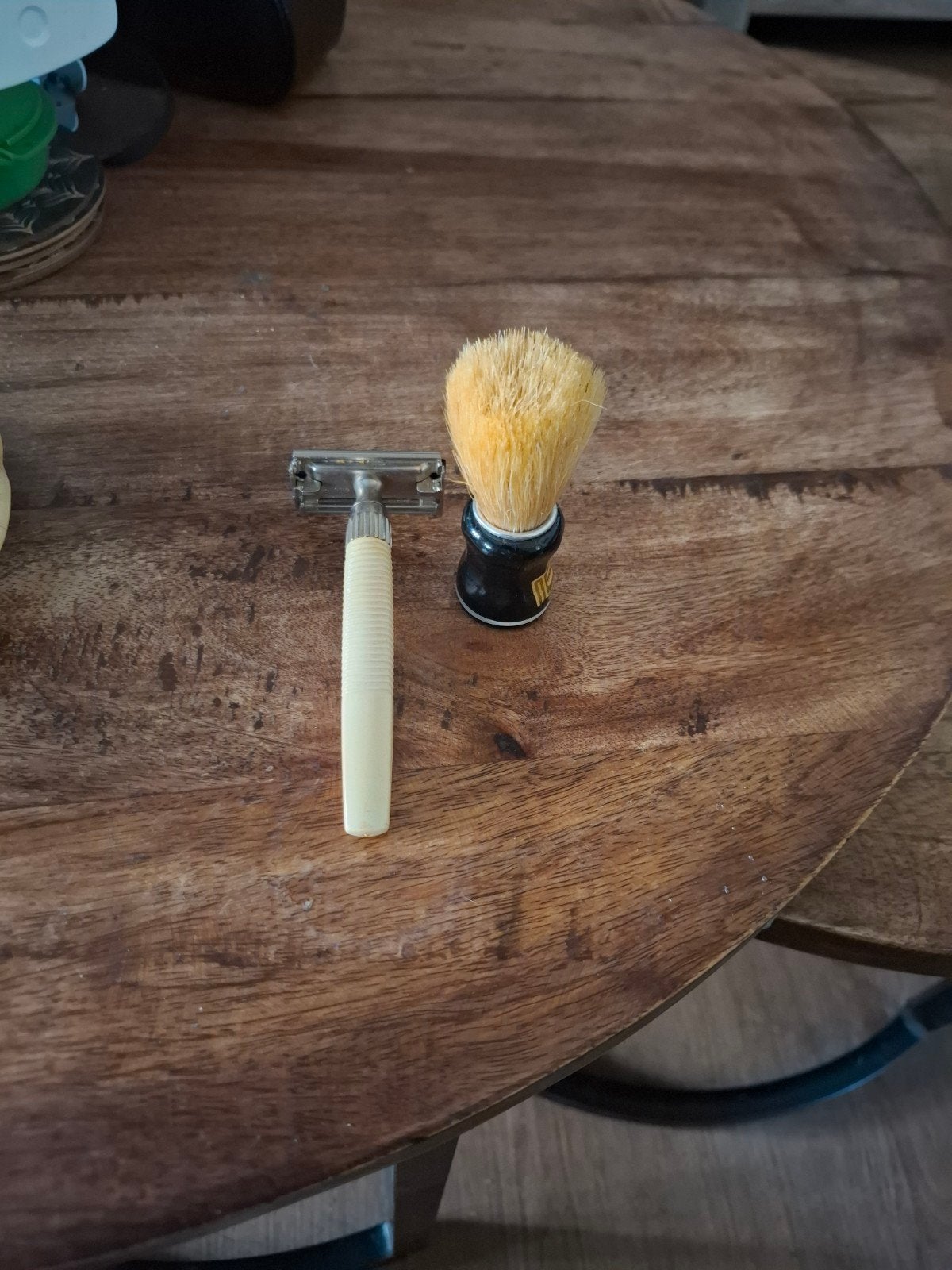 antiek scheersetje, Ophalen of Verzenden