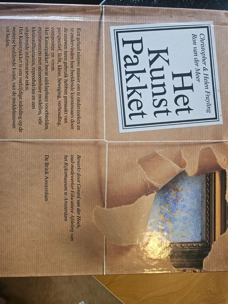 Het Kunstpakket: Ontdek de Westerse Beeldende Kunst, Boeken, Ophalen of Verzenden, Zo goed als nieuw, Overige onderwerpen, Christopher & Helen Frayling, Ron van der Meer