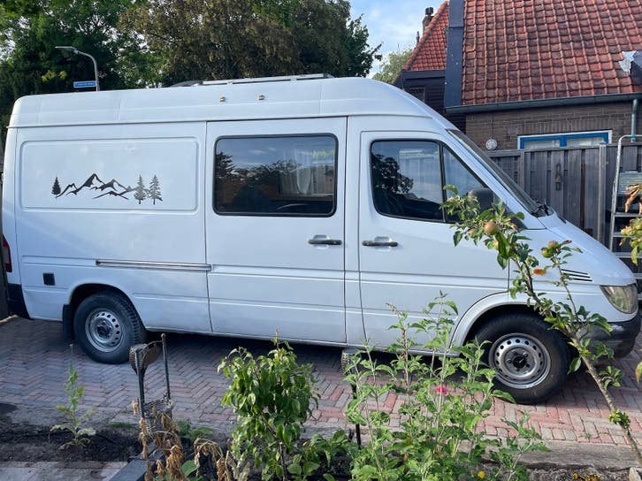 Mercedes-Benz Sprinter Camperbus -  2006 euro4 reis klaar, Caravans en Kamperen, Campers, Chemisch toilet, Dakluik, Mercedes-Benz