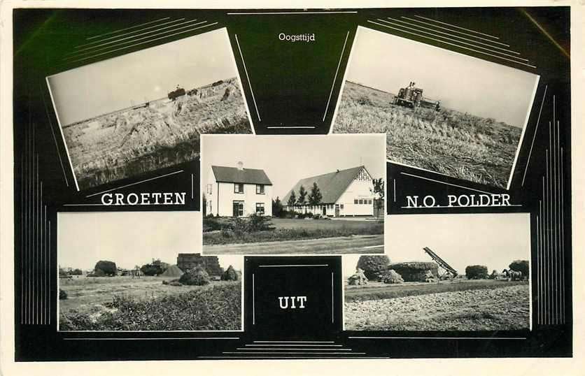 377-467-029 Noord Oost Polder Multiview, Verzenden, Voor 1920, Flevoland