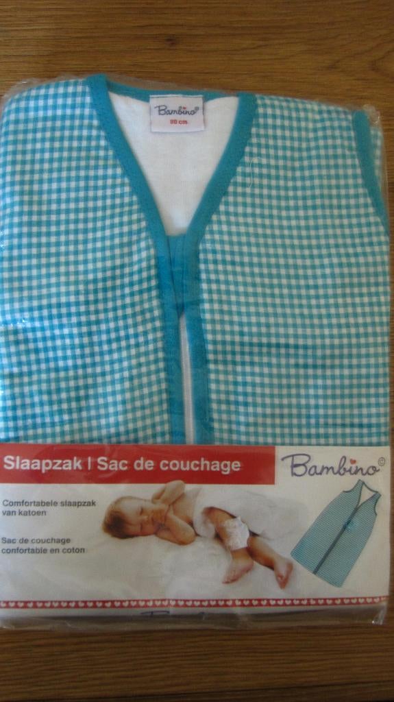 Bambino katoenen slaapzakje 80 cm lang * Nieuw *., Ophalen of Verzenden, Nieuw, 70 tot 85 cm, Slaapzak