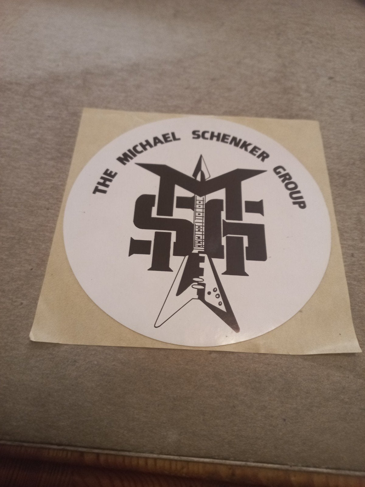 The Michael Schenker Group (MSG) Sticker, Ophalen of Verzenden, Nieuw, Merk