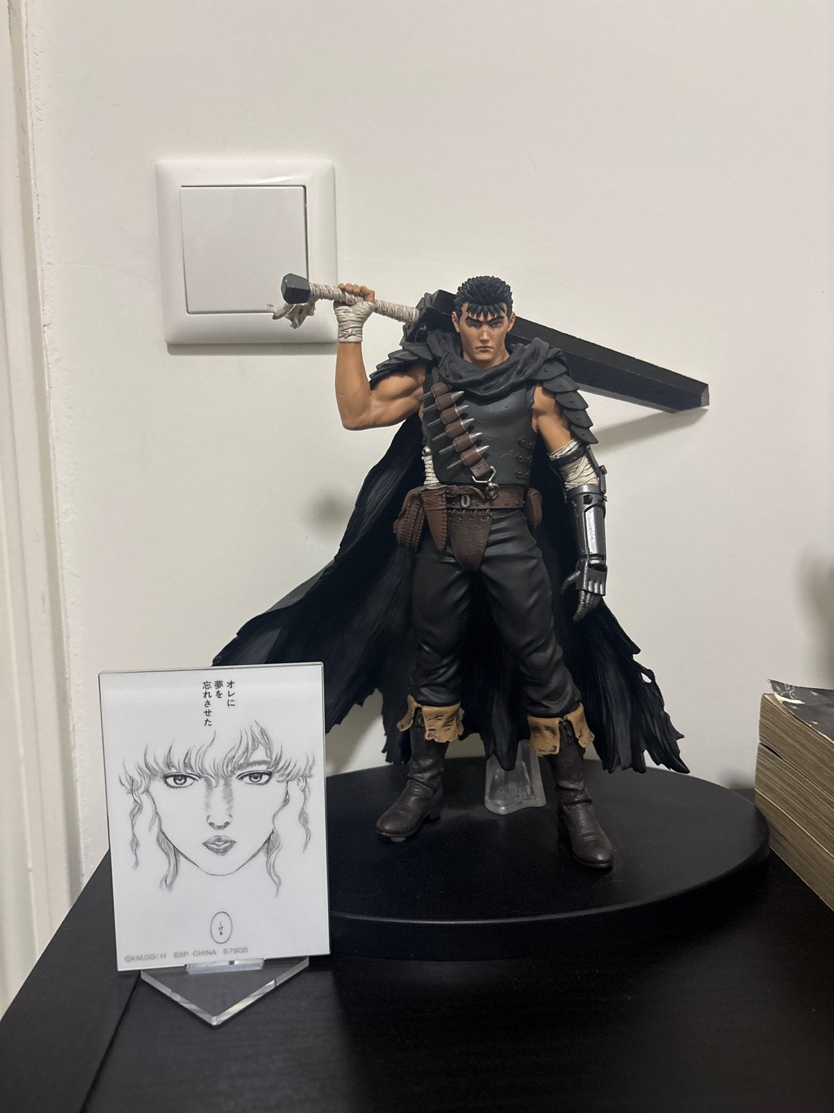 Berserk Guts (Black Swordsman) L Size Pop Up Parade Figuur, Ophalen of Verzenden, Zo goed als nieuw