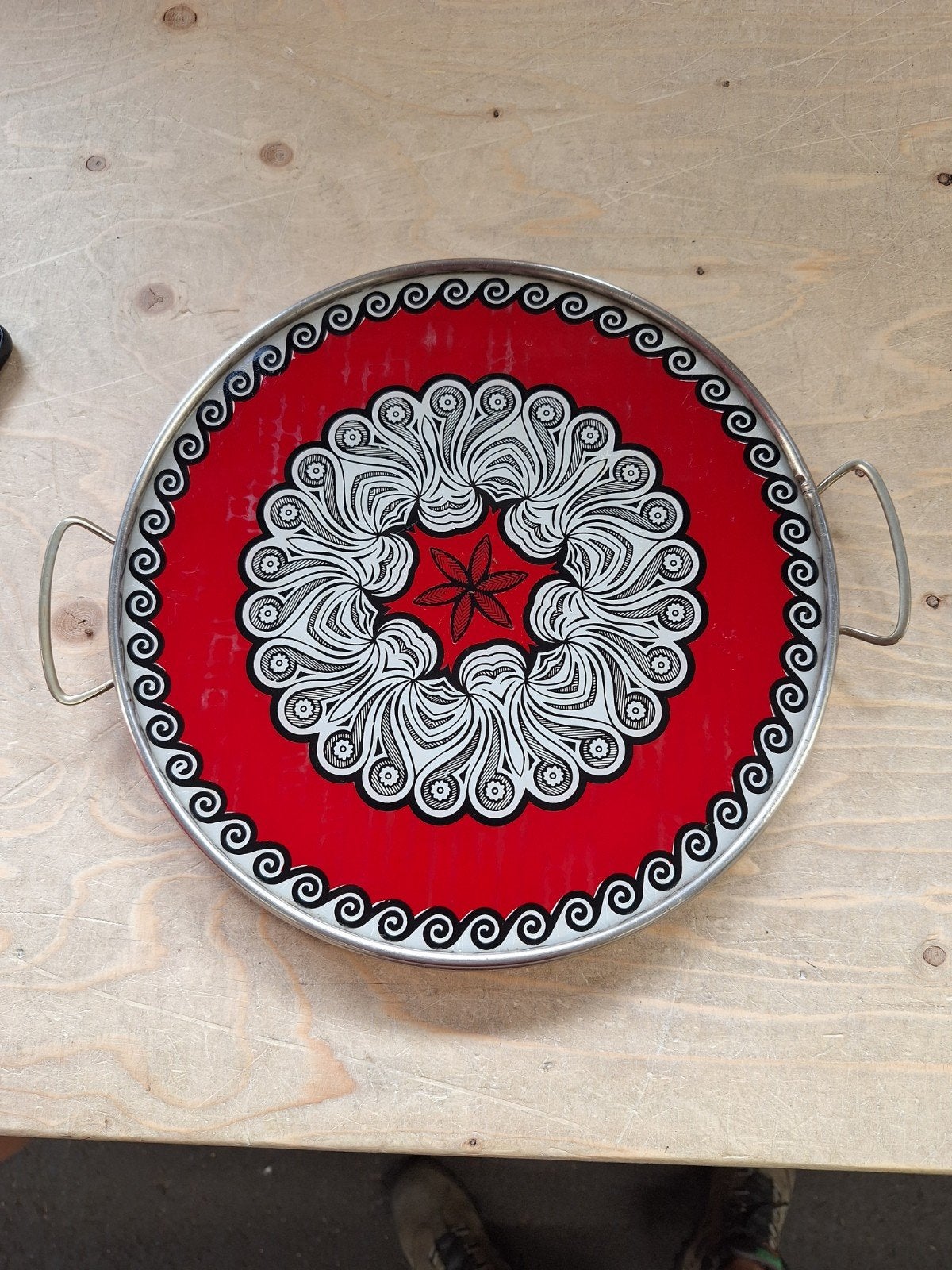 Vintage Mud centurion dienblad, Huis en Inrichting, Woonaccessoires | Dienbladen, Ophalen of Verzenden