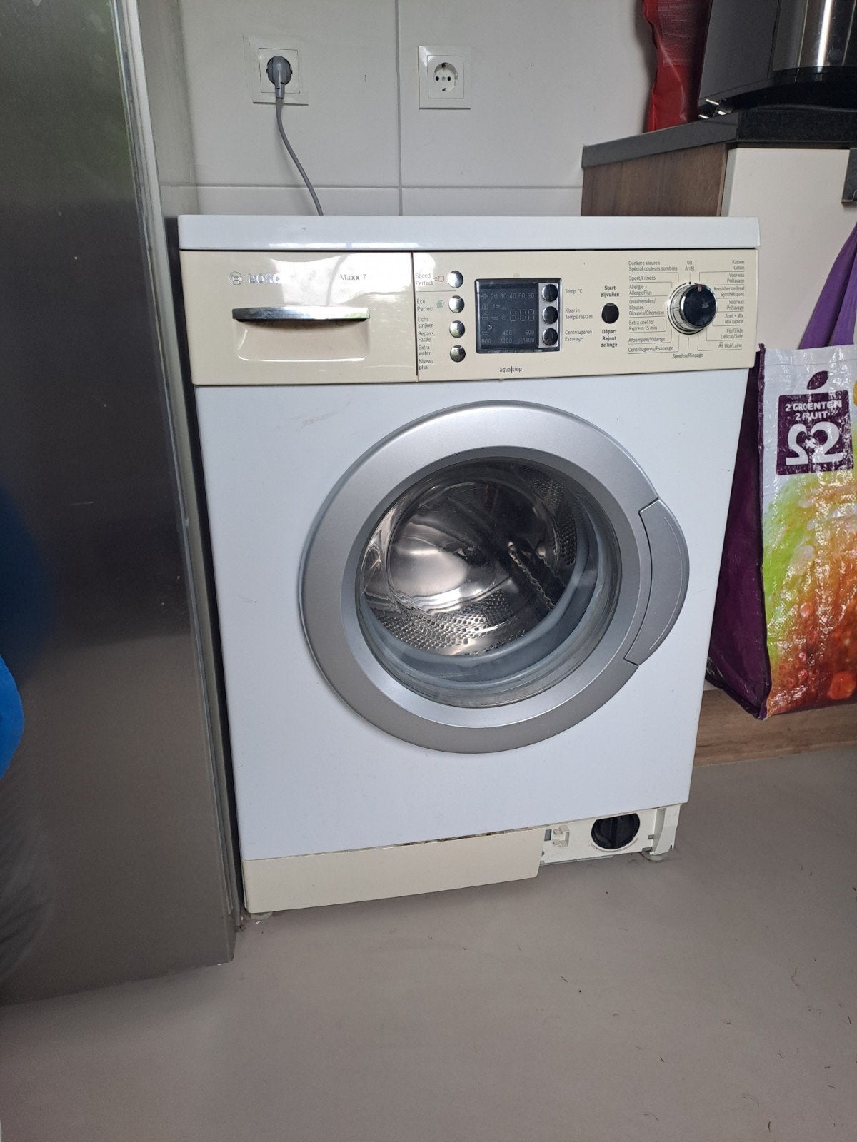 Bosch Maxx 7  wasmachine 7 kilo, 6 tot 8 kg, Ophalen, 1200 tot 1600 toeren, 85 tot 90 cm
