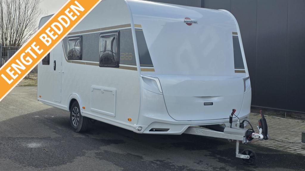 Bürstner B66 490 TL, Caravans en Kamperen, Caravans, Standaardzit, Schokbreker, Bedrijf, Bürstner