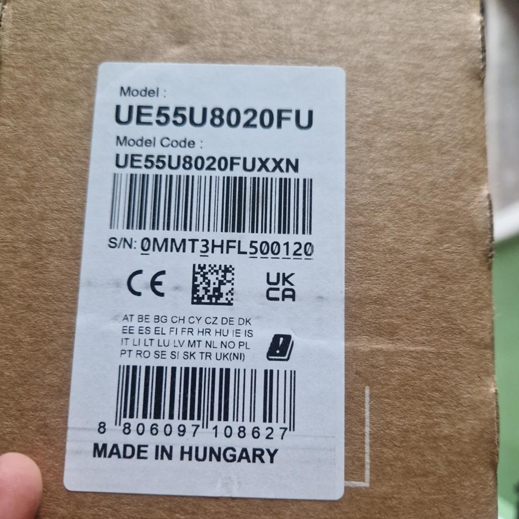 Samsung UE55U8020FU 55 inch Smart TV  NIEUW, Ophalen of Verzenden, 100 cm of meer, 50 Hz, Samsung